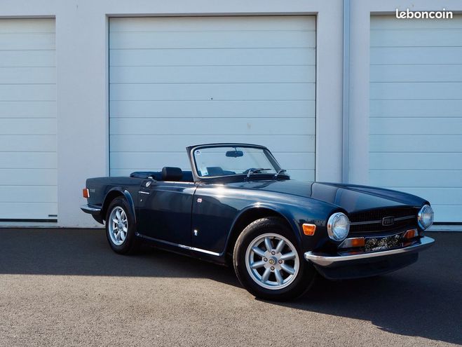 Triumph TR3 TR6 PI injection Overdrive 1973 Bleu de 1973