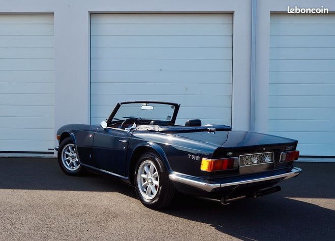 Triumph TR3 TR6 PI injection Overdrive 1973 Bleu de 1973