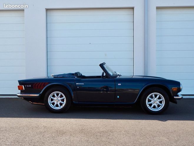 Triumph TR3 TR6 PI injection Overdrive 1973 Bleu de 1973