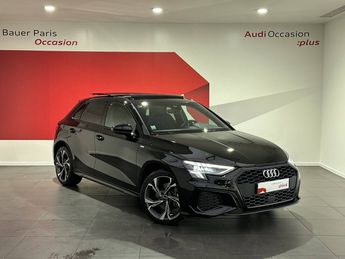  Voir détails -Audi A3 Sportback 40 TFSIe 204 S tronic 6 S Line à Saint-Ouen (93)