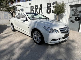  Voir détails -Mercedes Classe E Cabriolet 350 CGI BlueEfficiency - BVA G à  Le Muy (83)