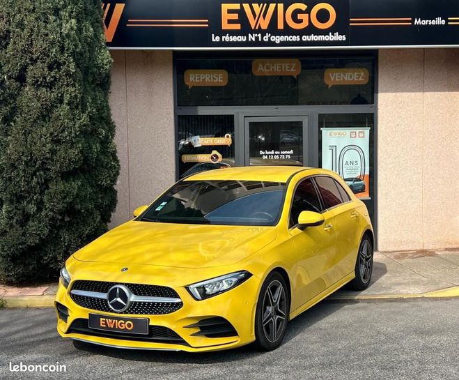 Mercedes Classe A 180D 116CH AMG LINE 7G-DCT Jaune de 2020