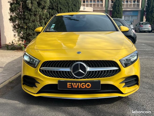 Mercedes Classe A 180D 116CH AMG LINE 7G-DCT Jaune de 2020