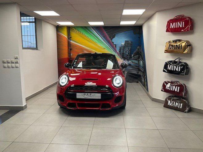 Mini Cabrio JOHN COOPER WORKS 231CH BVAS Rouge de 2018