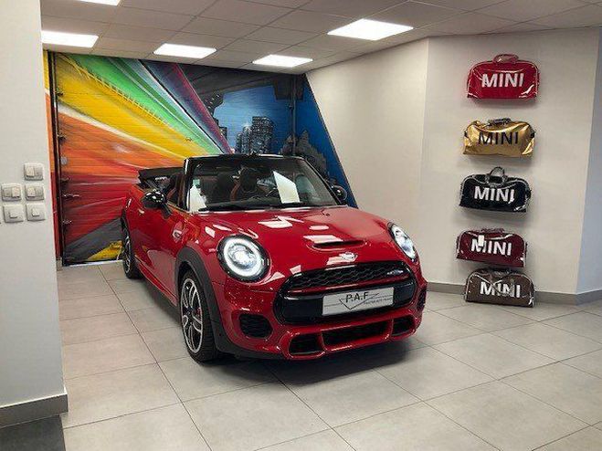 Mini Cabrio JOHN COOPER WORKS 231CH BVAS Rouge de 2018