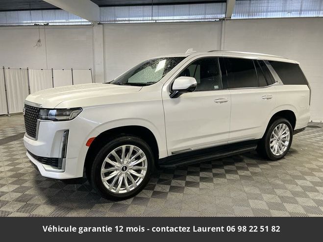 Cadillac Escalade luxury 420 hp 6.2l v8 tout compris hors  Blanc de 2022