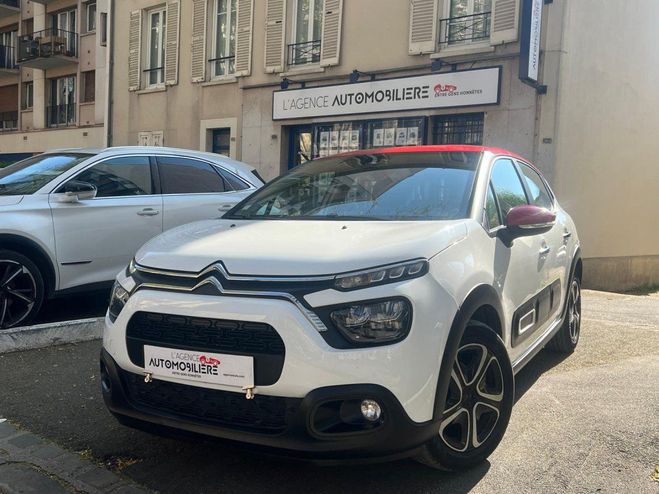 Citroen C3 III 1.2 PURETECH 83 S&S SHINE *1ERE MAIN Blanc de 2023