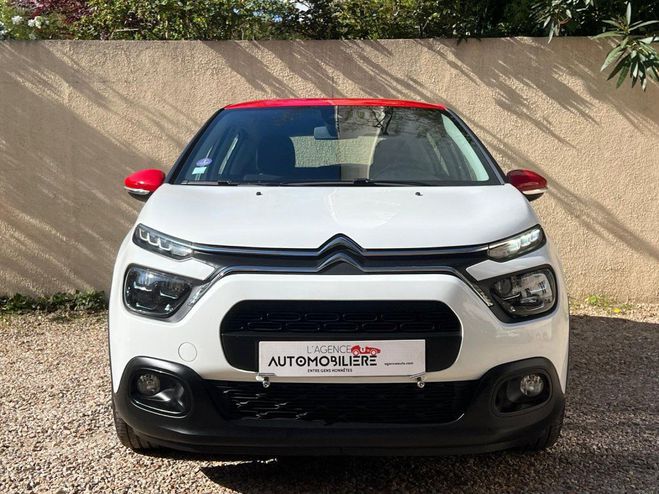 Citroen C3 III 1.2 PURETECH 83 S&S SHINE *1ERE MAIN Blanc de 2023
