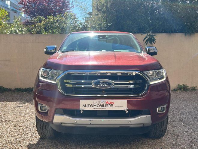 Ford Ranger 2.0 ECOBLUE 213 S&S BVA10 LIMITED SUPER  Bordeaux de 2020