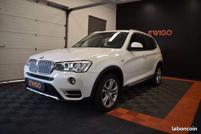 BMW X3 30D 258ch LUXURY XDRIVE LED CAMERA CUIR  Blanc de 2014