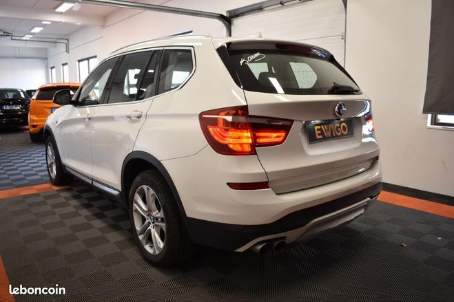 BMW X3 30D 258ch LUXURY XDRIVE LED CAMERA CUIR  Blanc de 2014
