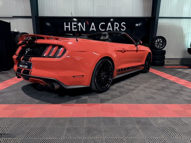 Ford Mustang (6) Convertible EcoBoost BVM6 Orange de 2015