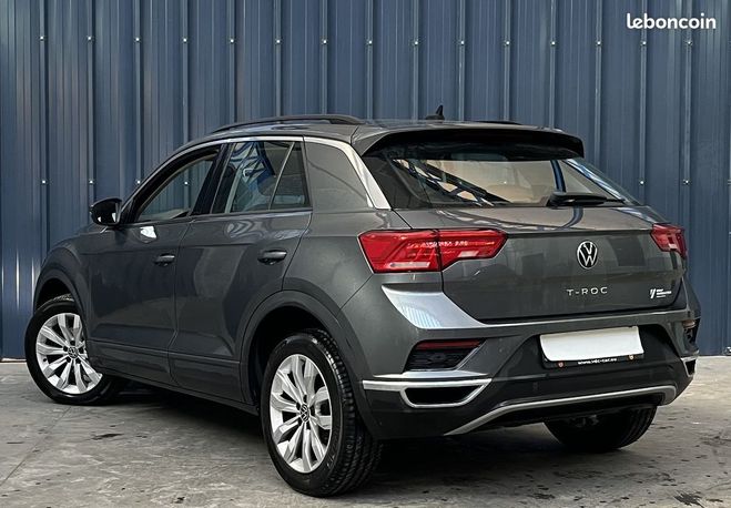 Volkswagen T Roc 1.6 TDI ETAT NEUF Garantie 1 An Carplay  Gris de 2021
