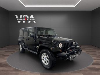  Voir détails -Jeep Wrangler Sahara - Unlimited 3.6 V6 284CV 4x4 à Eysines (33)