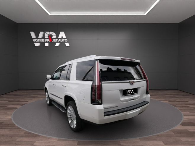 Cadillac Escalade 6.2 V8 | 426 ch | Platinum | 8 places |  Blanc de 2018