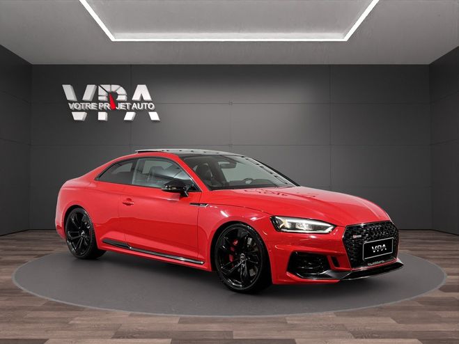 Audi RS5 V6 2.9 TFSI Quattro | 450 ch | Toit ouvr Rouge de 2017