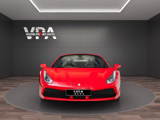 Ferrari 488 Spider 3.9 V8 670 ch F1 ? Rosso Corsa Ja Rose de 2018