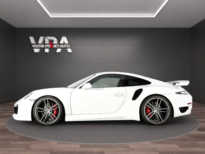 Porsche 911 (991) Turbo | 520 ch | Pack Techart | Bu Blanc de 2014