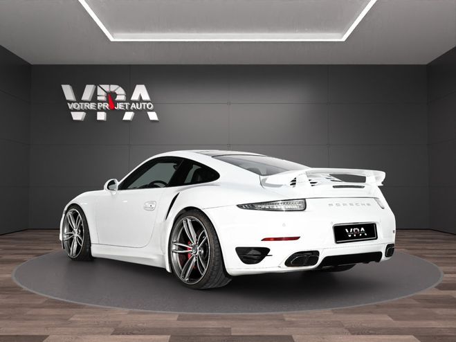 Porsche 911 (991) Turbo | 520 ch | Pack Techart | Bu Blanc de 2014