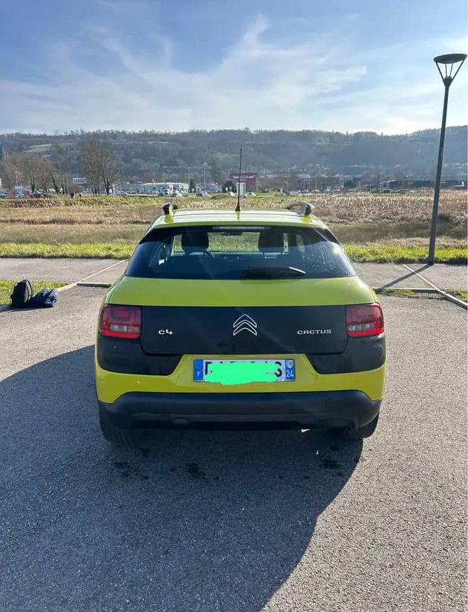 Citroen C4 Cactus 1.6HDI 100 S&S FEEL Jaune  de 2014