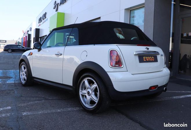 Mini Cooper 1.6 120 ch CABRIOLET ENTRETIENS COMPLET Beige de 2010