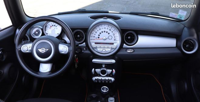 Mini Cooper 1.6 120 ch CABRIOLET ENTRETIENS COMPLET Beige de 2010
