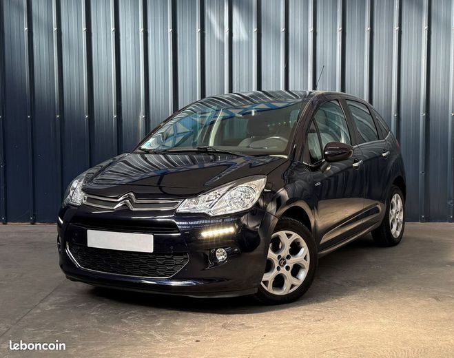 Citroen C3 exclusive GARANTIE 1 AN Toit panoramique Noir de 2016