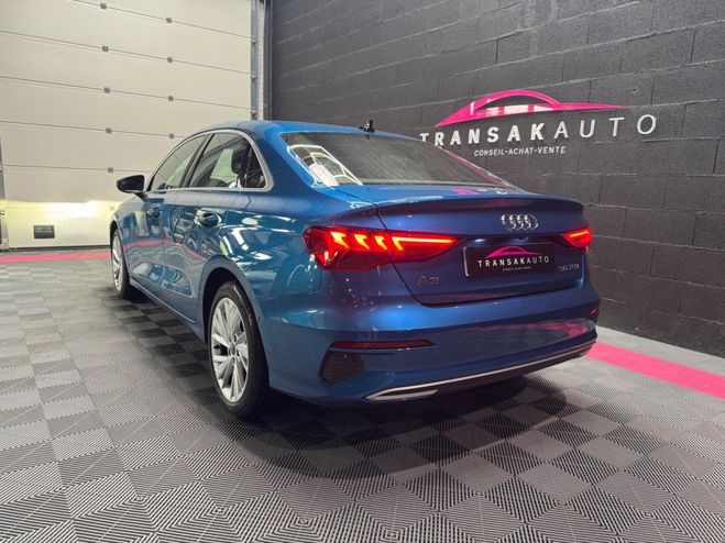 Audi A3 BERLINE 35 TFSI Mild Hybrid 150 S tronic Bleu de 2021
