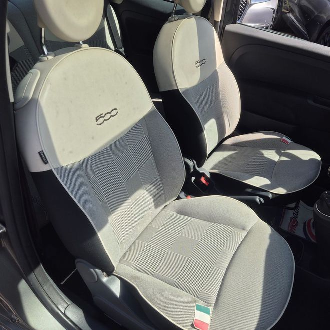 Fiat 500 II (2) 1.2 8V 69 ECO PACK CLUB Gris fonc de 2014