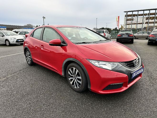 Honda Civic 1.6 i DTEC 120 Elgance ROUGE de 2013