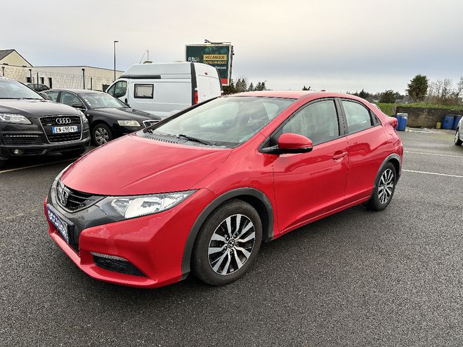Honda Civic 1.6 i DTEC 120 Elgance ROUGE de 2013