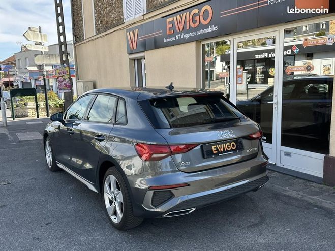 Audi A3 Sportback 40 TFSIE 204 S line HYBRID S-T Gris de 2022