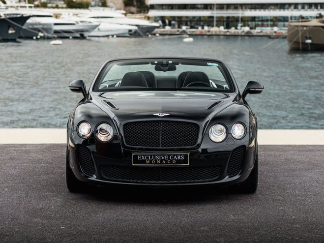 Bentley Continental GTC W12 SUPERSPORT 630 CV - MONACO Noir de 2011