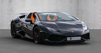  Voir détails -Lamborghini Huracan LP610-4 spyder Nero noctis à Sainte-Genevive-des-Bois (91)