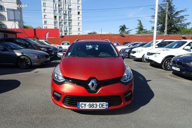 Renault Clio IV ESTATE 1.2 TCE 120CH GT EDC ECO Rouge de 2013