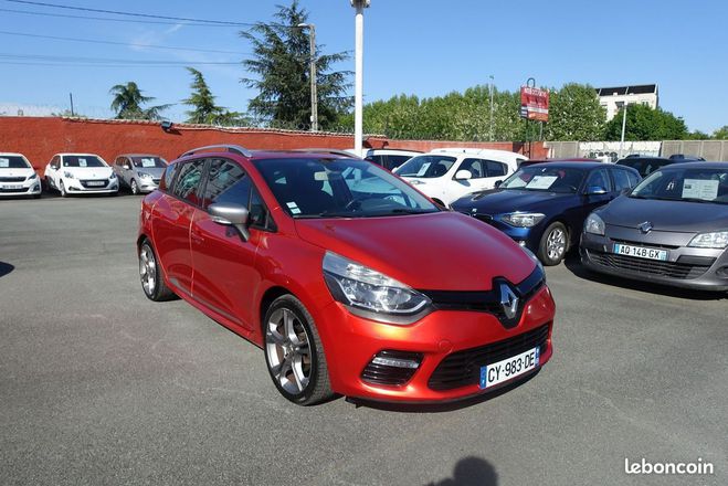 Renault Clio IV ESTATE 1.2 TCE 120CH GT EDC ECO Rouge de 2013
