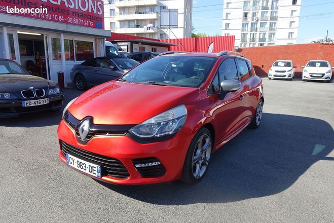Renault Clio IV ESTATE 1.2 TCE 120CH GT EDC ECO Rouge de 2013