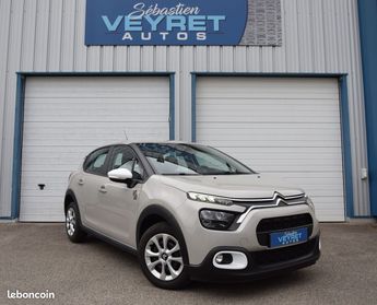  Voir détails -Citroen C3 1.2 PURETECH 83 YOU 1re MAIN 22009 kms à Crmieu (38)