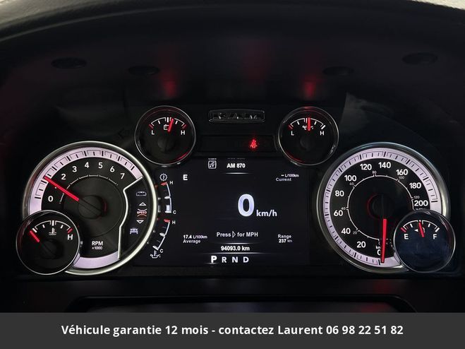 Dodge Ram rambox sport night 5.7l 4x4 tout compris Noir de 2018