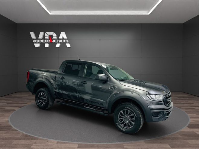 Ford Ranger RAPTOR 4x4 2.3 273CH ATTELAGE CARPLAY SI Gris de 2019