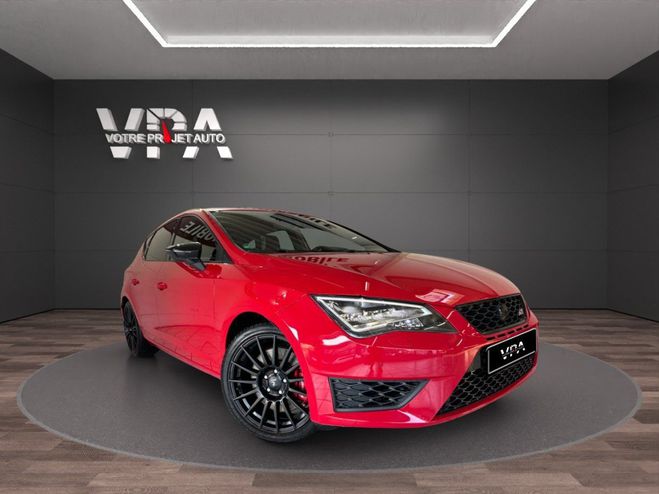 Seat Leon CUPRA 2.0 TSI 290CH SIEGES SPORTS &  Rouge de 2016