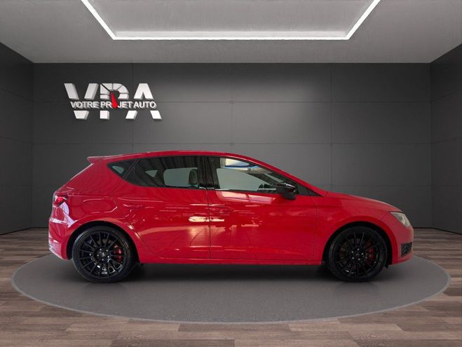 Seat Leon CUPRA 2.0 TSI 290CH SIEGES SPORTS &  Rouge de 2016