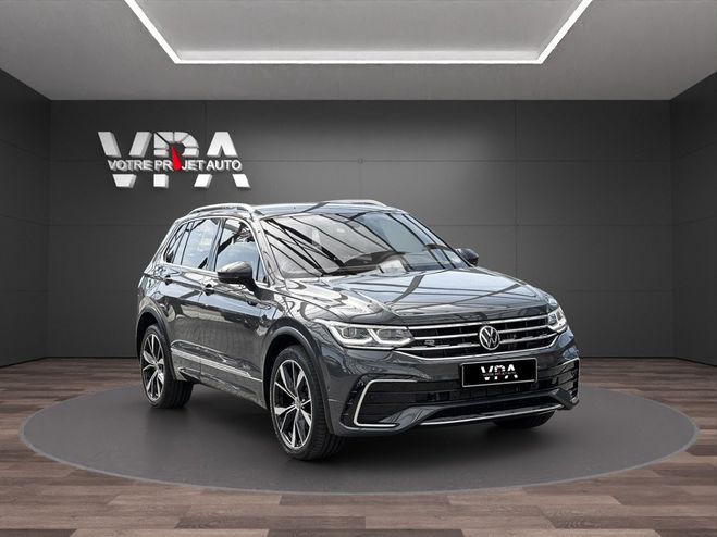 Volkswagen Tiguan 2.0TDI 200CH R LINE 4MOTION - CARPLAY -  Gris de 2021