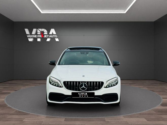 Mercedes Classe C 63 S AMG 4.0 V8 BITURBO 510CH - CARPLAY  Blanc de 2019