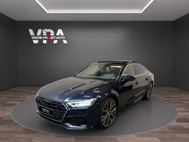 Audi A7 Sportback 3.0 55TFSI 340CH QUATTRO S-TRO Bleu de 2018