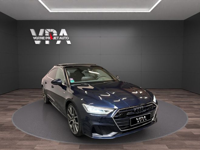 Audi A7 Sportback 3.0 55TFSI 340CH QUATTRO S-TRO Bleu de 2018