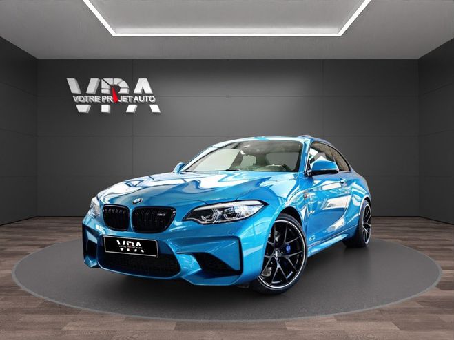 BMW M2 3.0i 370CH - TOIT OUVRANT - H&K - SI Bleu de 2018