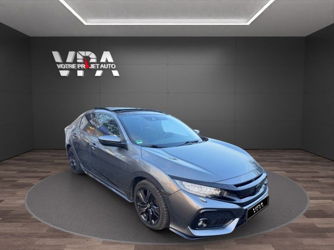 Honda Civic 182CH - PACK SPORT PLUS - TOIT PANO - CA Gris de 2017