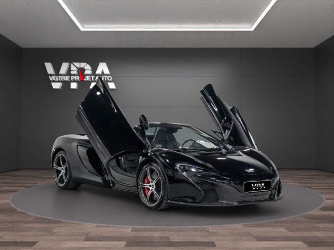 Mclaren 650 S SPIDER 3.8 BITURBO 650CH (Livraison Incl Noir de 2014