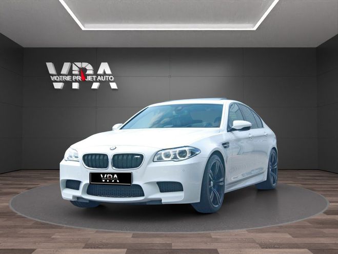 BMW M5 Série F LCI V8 4.4i 560CH - SONO B&O Blanc de 2015